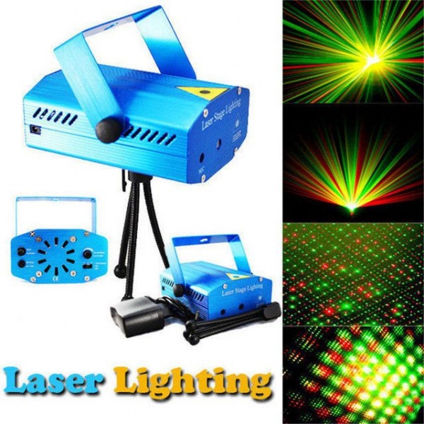 Proiector joc de lumini cu laser, efect disco