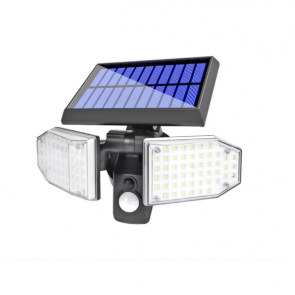 Lampa solara cu senzor de miscare 78 x led, 600lm , 120 grade sh-078