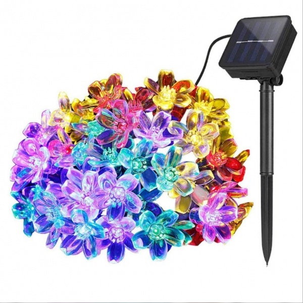 Instalatie solara multicolora model flori